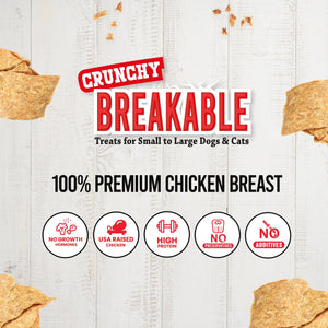 100% Chicken Breast Treat Bar AmeriTreats 